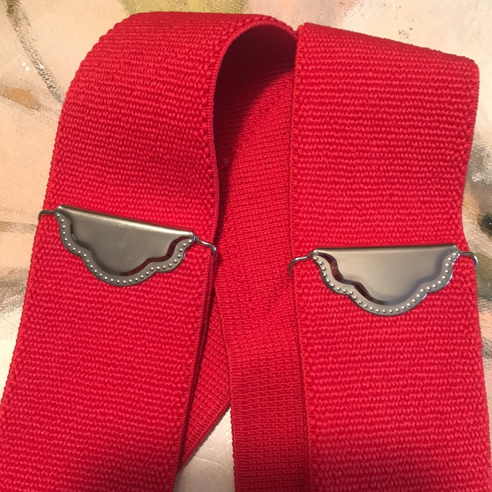 Red Stretchable Suspender - image 7
